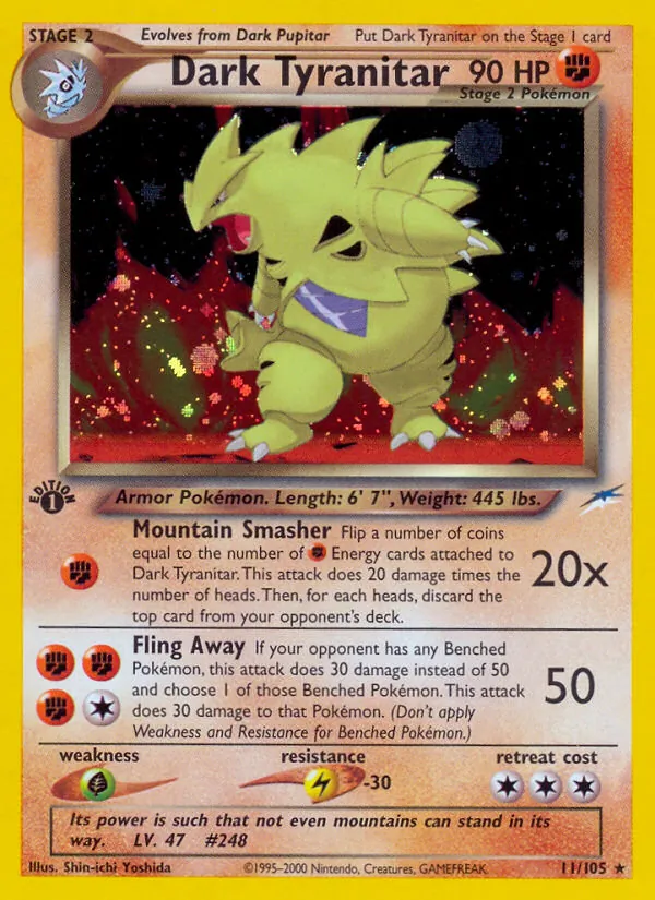 Dark Tyranitar (Neo Destiny #11/105)