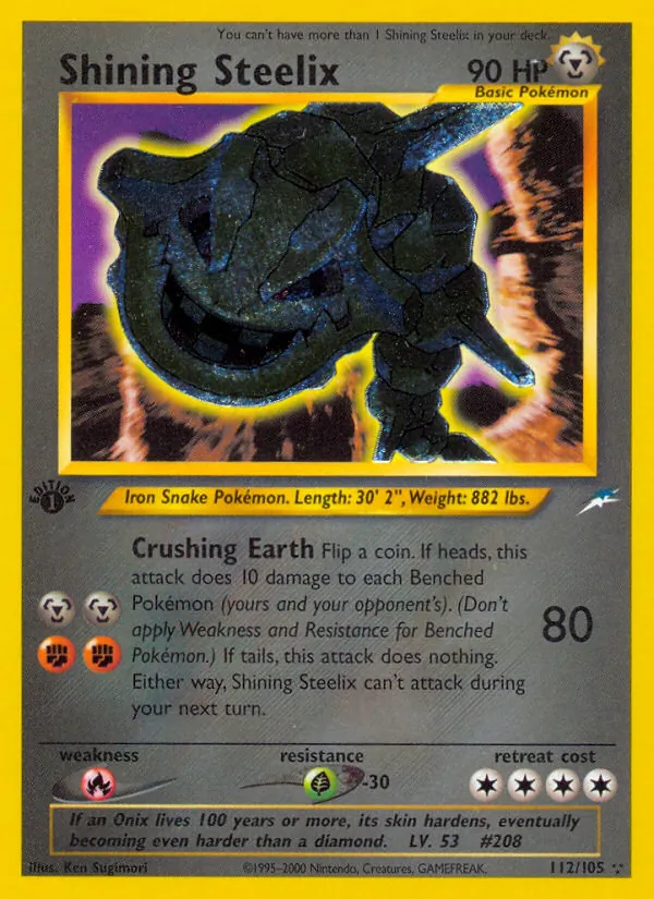 Shining Steelix (Neo Destiny #112/105)