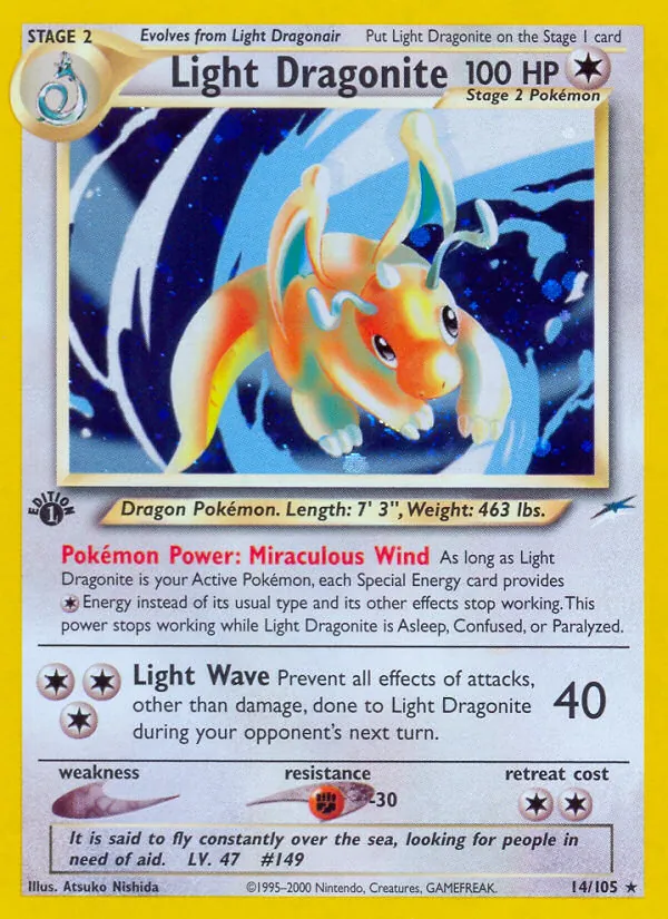 Light Dragonite (Neo Destiny #14/105)