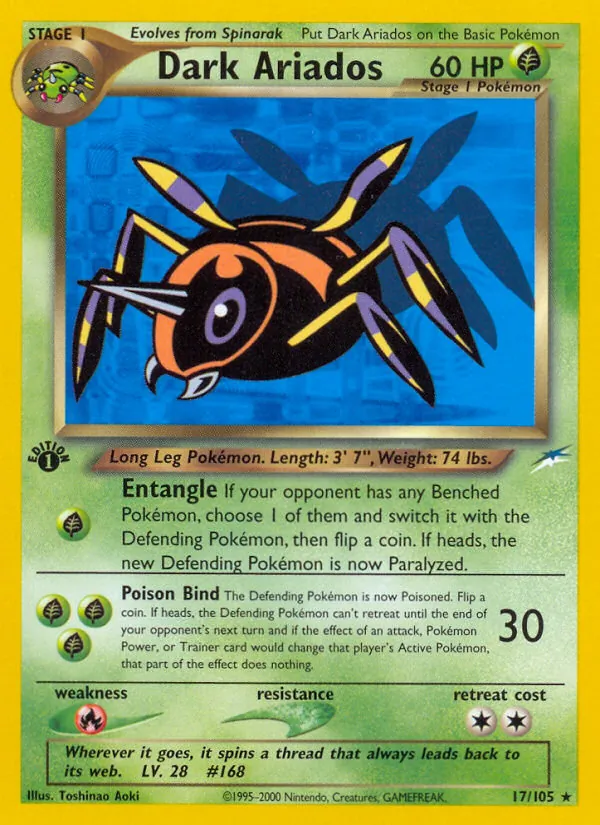 Dark Ariados (Neo Destiny #17/105)