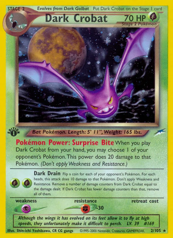 Dark Crobat (Neo Destiny #2/105)