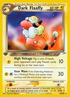 Dark Flaaffy (Neo Destiny #34/105)