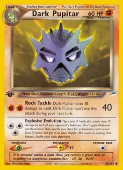 Dark Pupitar (Neo Destiny #38/105)
