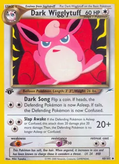 Dark Wigglytuff (Neo Destiny #40/105)