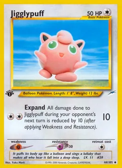 Jigglypuff (Neo Destiny #44/105)