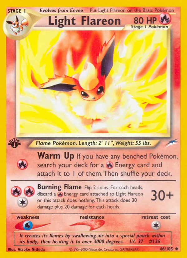 Light Flareon (Neo Destiny #46/105)