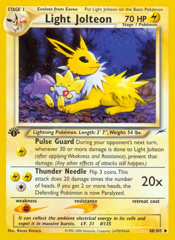 Light Jolteon (Neo Destiny #48/105)