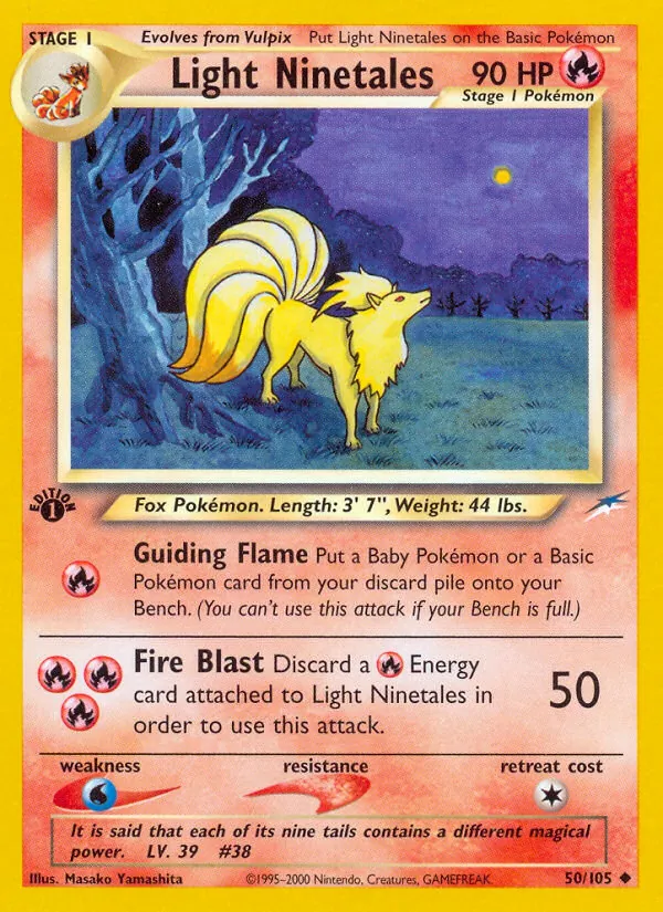 Light Ninetales (Neo Destiny #50/105)