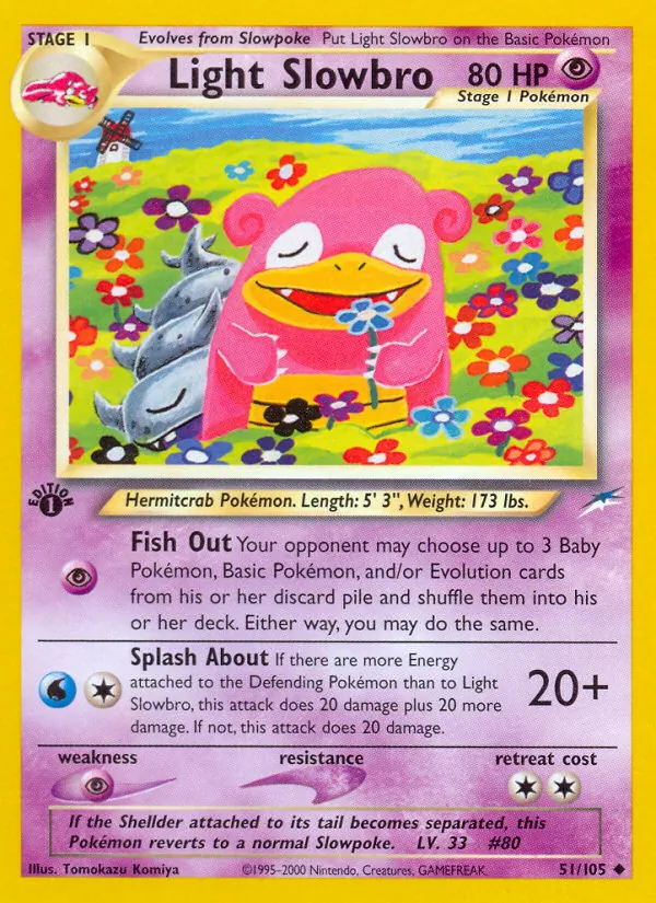 Light Slowbro (Neo Destiny #51/105)