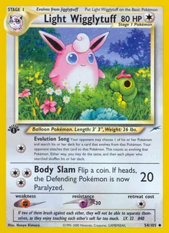 Light Wigglytuff (Neo Destiny #54/105)