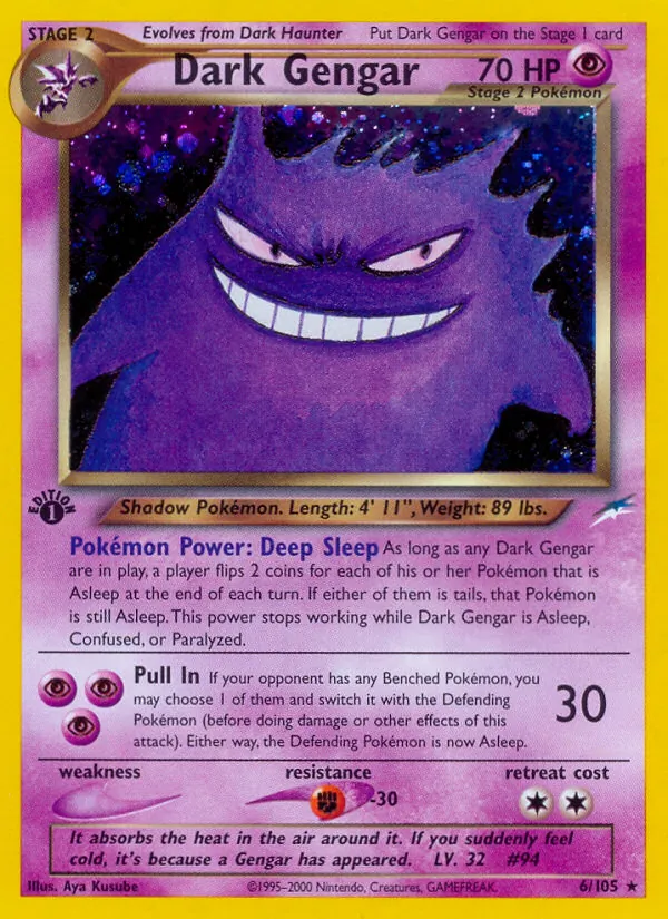Dark Gengar (Neo Destiny #6/105)