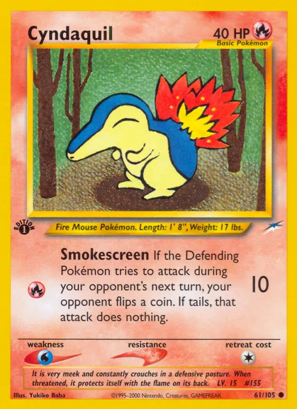 Cyndaquil (Neo Destiny #61/105)