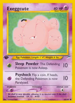 Exeggcute (Neo Destiny #64/105)