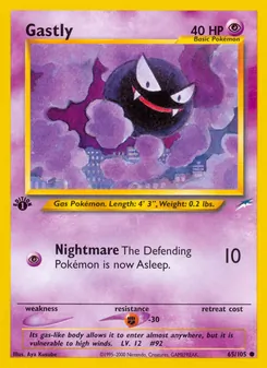 Gastly (Neo Destiny #65/105)