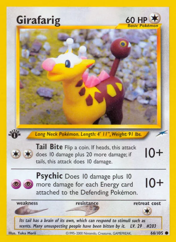 Girafarig (Neo Destiny #66/105)