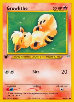Growlithe (Neo Destiny #68/105)