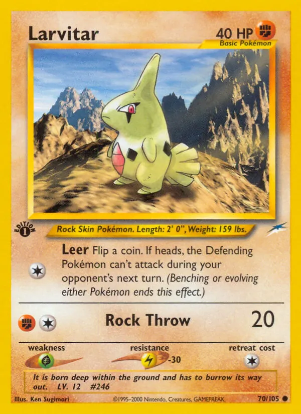 Larvitar (Neo Destiny #70/105)