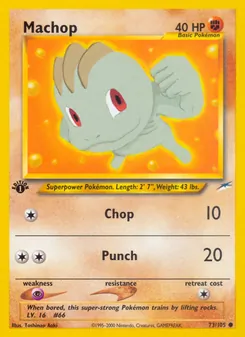 Machop (Neo Destiny #73/105)
