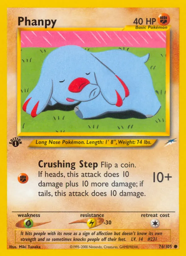 Phanpy (Neo Destiny #76/105)