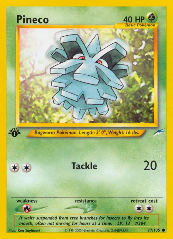 Pineco (Neo Destiny #77/105)