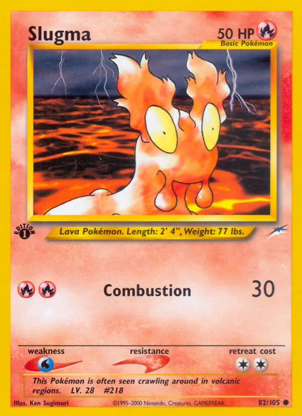 Slugma (Neo Destiny #82/105)