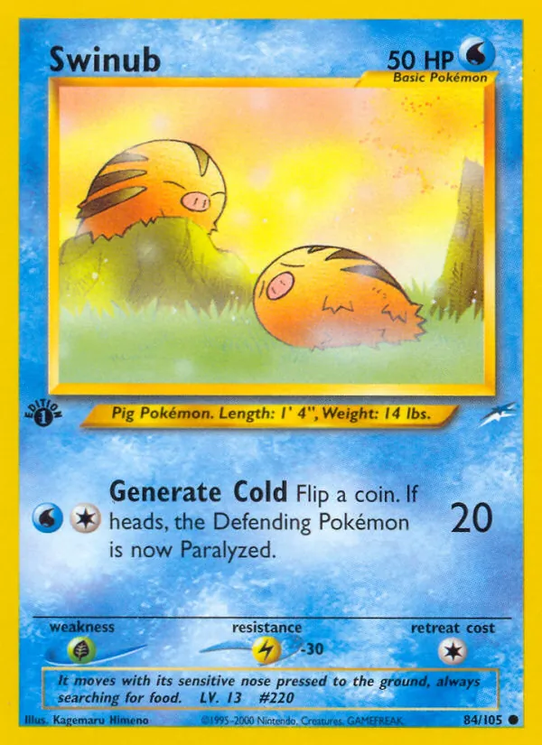 Swinub (Neo Destiny #84/105)
