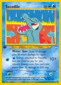 Totodile (Neo Destiny #85/105)