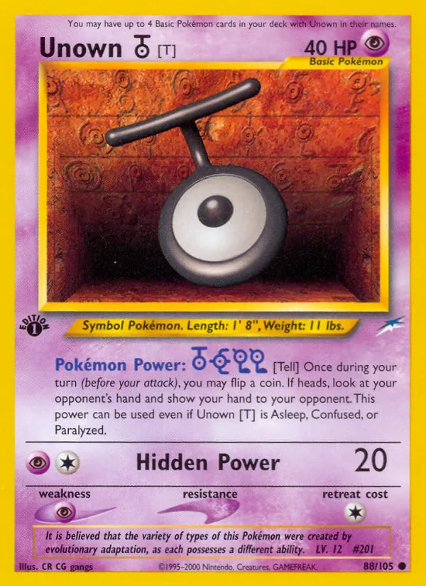 Icognito T (Neo Destiny #88/105)