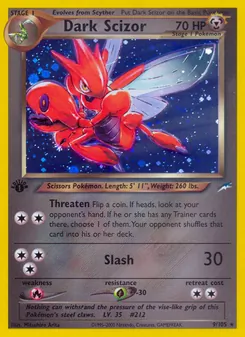 Dark Scizor (Neo Destiny #9/105)