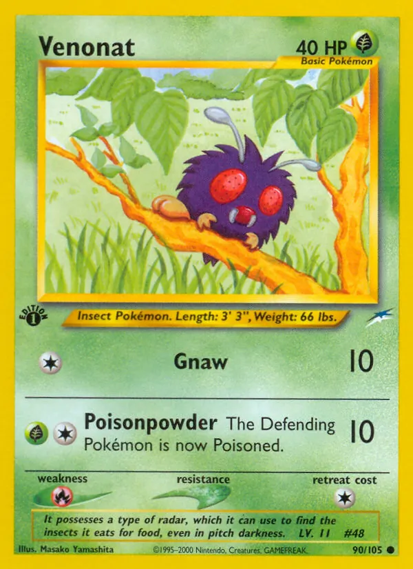 Venonat (Neo Destiny #90/105)