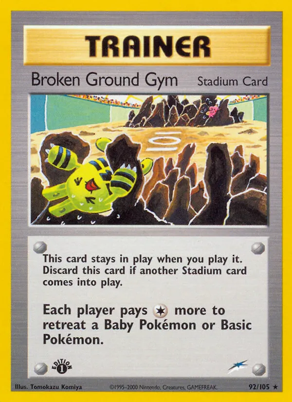 Broken Ground Gym (Neo Destiny #92/105)