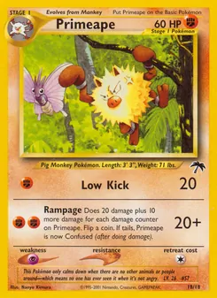 Primeape (Southern Islands #18/18)