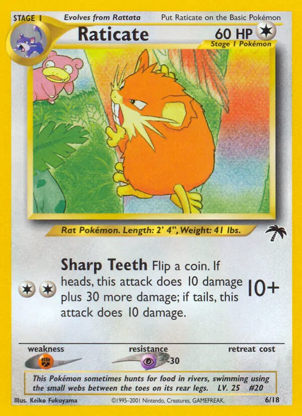 Raticate (Southern Islands #6/18)