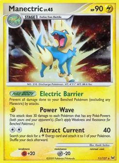 Manectric (Platinum #11/127)