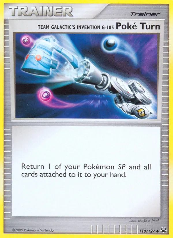 Team Galactic's Invention G-105 Poké Turn (Platino #118/127)