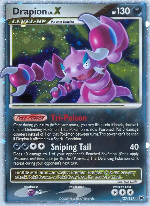 Drapion LV.X (Platinum #123/127)