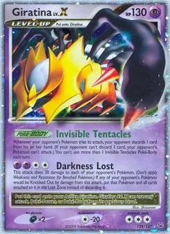 Giratina LV.X (Platinum #124/127)
