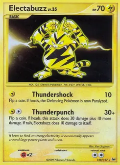 Electabuzz (Platinum #128/127)