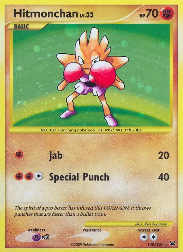 Hitmonchan (Platinum #129/127)