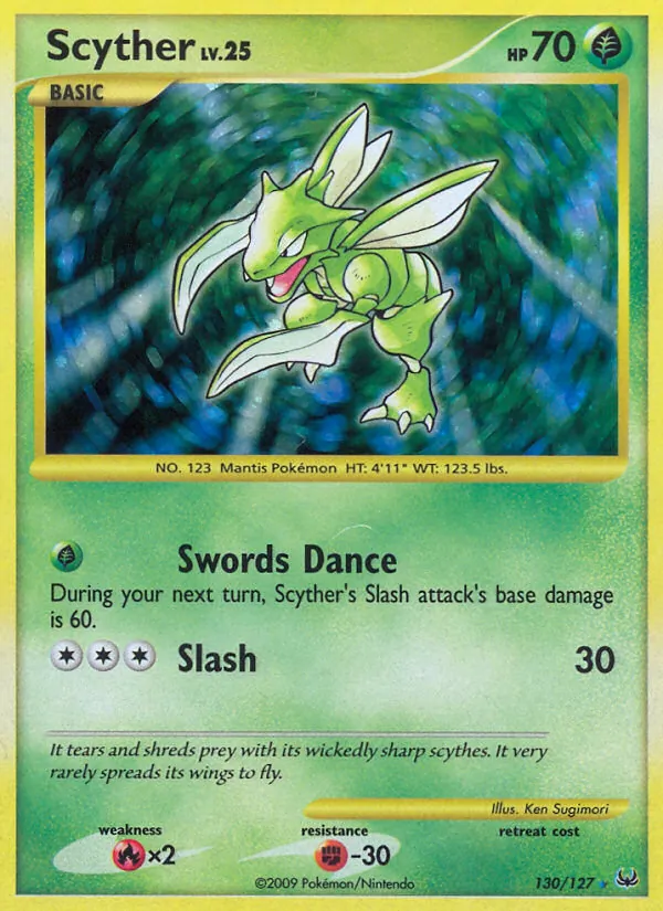 Scyther (Platinum #130/127)