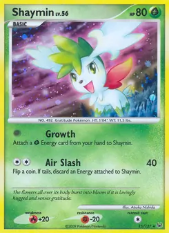 Shaymin (Platino #15/127)