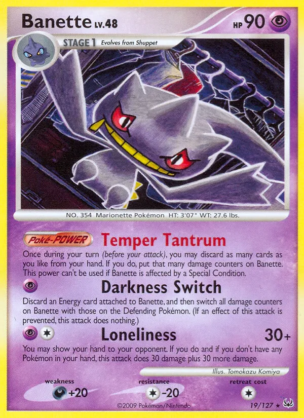 Banette (Platin #19/127)