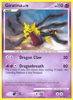 Giratina (Platinum #28/127)