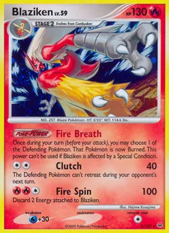 Blaziken (Platino #3/127)