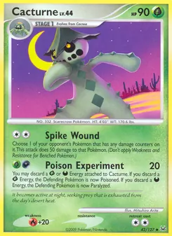 Cacturne (Platinum #42/127)