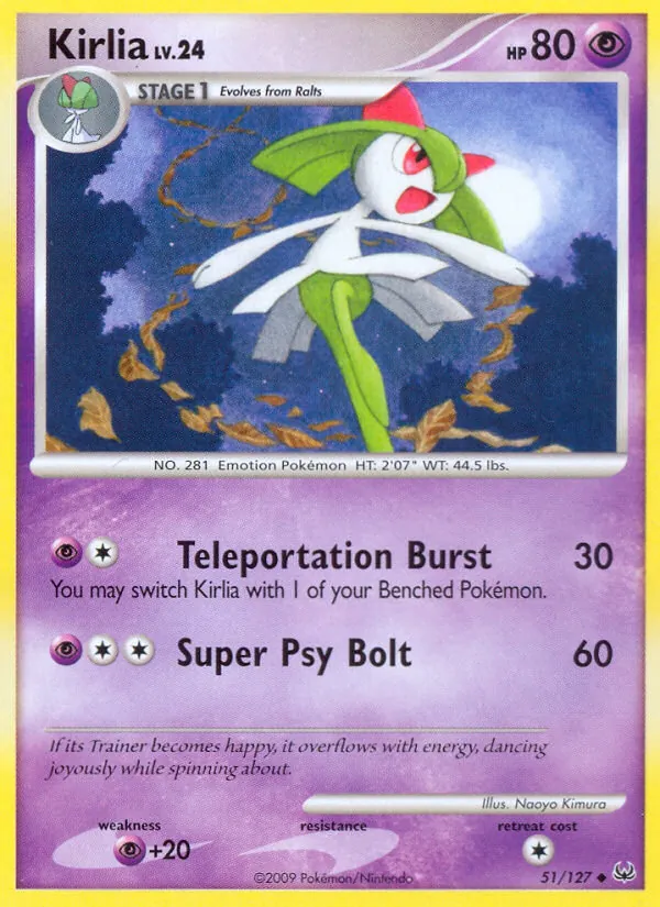 Kirlia (Platinum #51/127)
