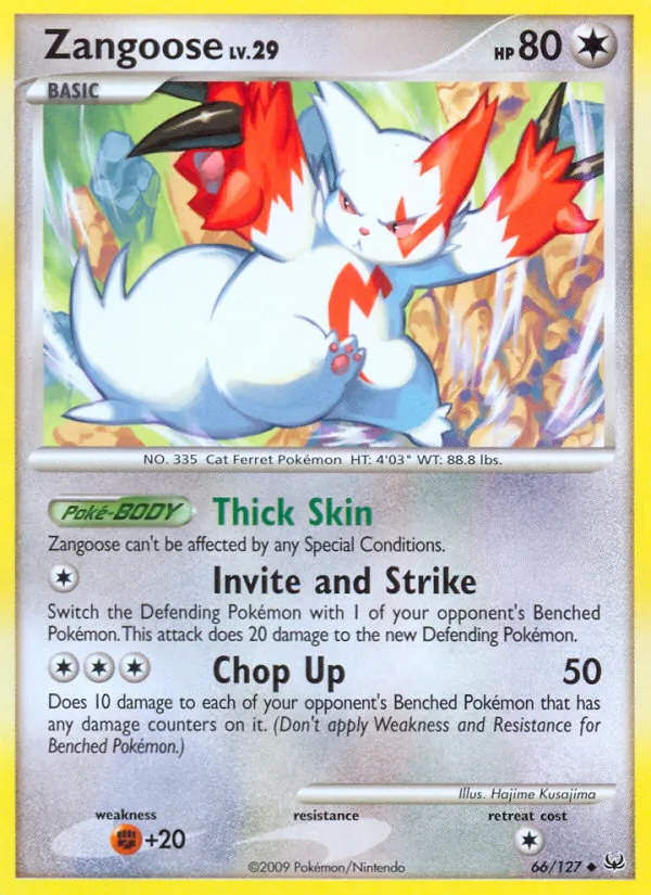 Zangoose (Platinum #66/127)