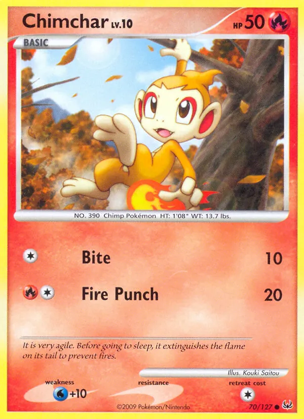 Chimchar (Platinum #70/127)