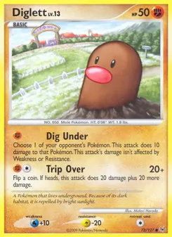 Diglett (Platino #72/127)