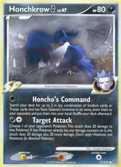 Honchkrow G (Platino #77/127)